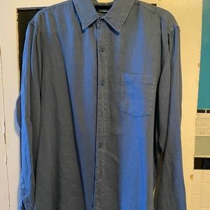 Toscana Men’s button down linen shirt